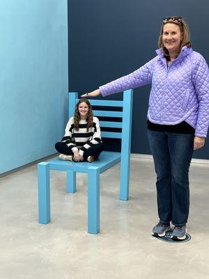 Chair illusion