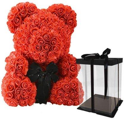 Rose Teddy Bear Gift Box 14in