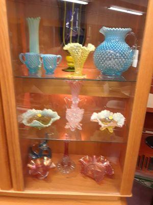 Large selection of fine glassware