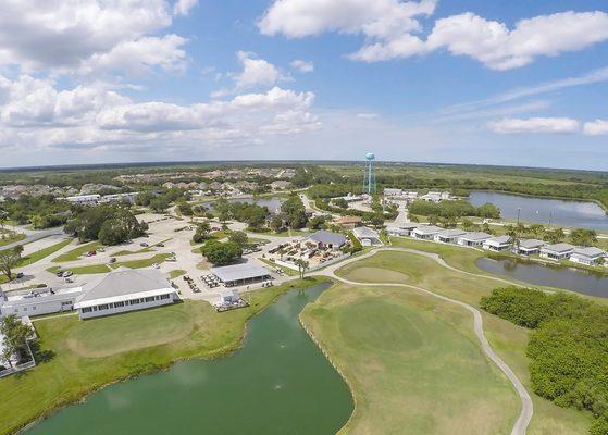 Aerial View of Golf Course