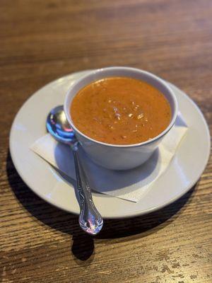 Shrimp bisque soup of the day