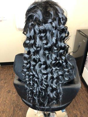 Long Beautiful Curls