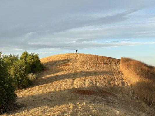 Hill you can climb up to and see a 360 view from above.