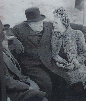 Randolph Payne (relative of one of the owners )wine  merchant with Winston Churchill