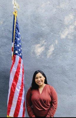 Fernanda O., part of our USCIS Team.