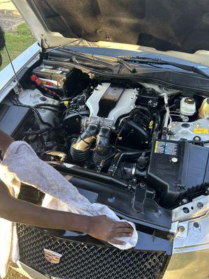 We clean your engine with care