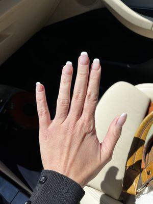 French dip manicure