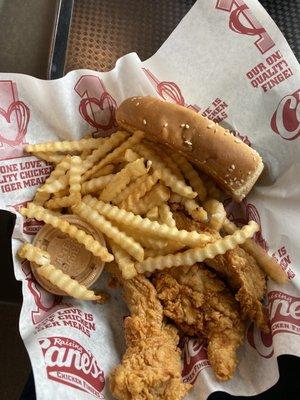 The 3 Finger Combo - 3 Chicken Fingers