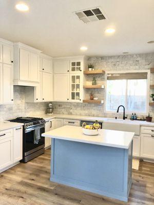 Kitchen cabinets