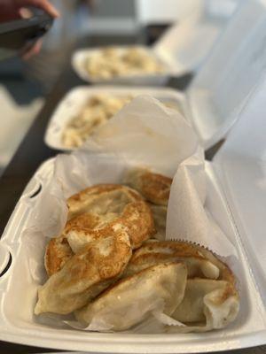 Pan fried dumplings