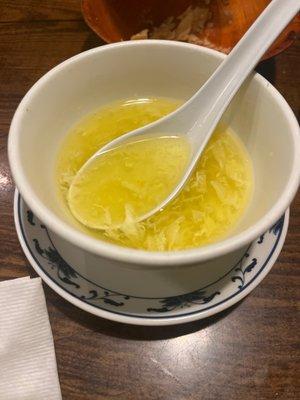 Egg drop soup