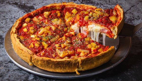 Hawaiian Stuffed Large Pizza