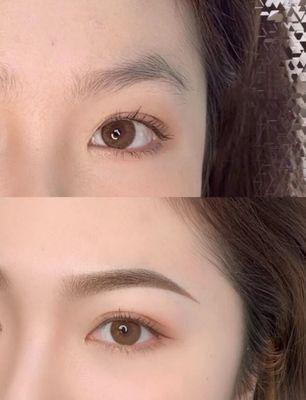 eyebrow microblding