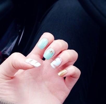 Cute nails!