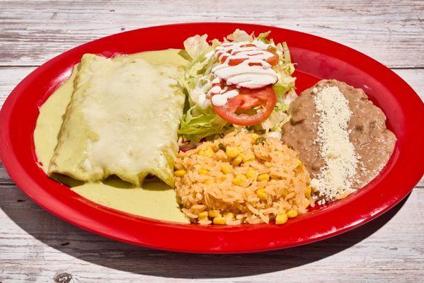 Enchiladas Verdes