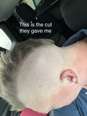 Cut they gave me