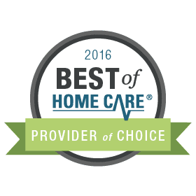 Home Care Pulse "Provider of Choice" 2016 award winner