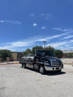 240 loaded on the flatbed