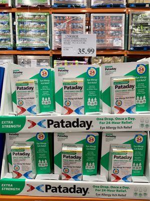 PATADAY ONCE DAILY EXTRA STRENGTH EYE RELIEF 0.7% 3 X 2.5 ML $35.99