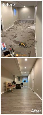 Basement flooring