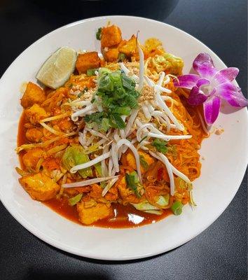 25. Pad Thai Noodles with tofu