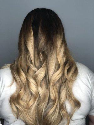 Balayage snd color