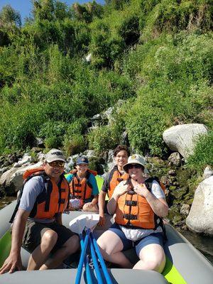 Scenic waterfall. Great spot for a family photo