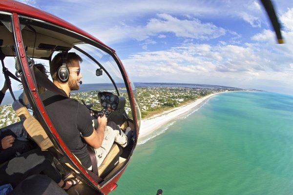 flyVENTURE Helicopter Doors Off over Sarasota Beaches