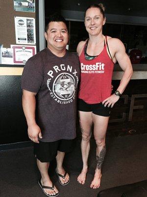 CrossFit Games Champ Samantha Briggs is a fan of Active Release and massage!