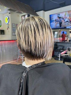 Textured cut