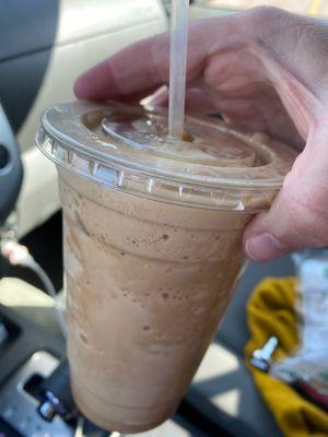 Sugar free almond frappe