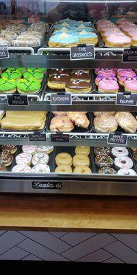 Part of the donut display