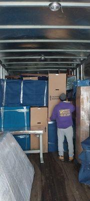 Carmel Movers Load Truck