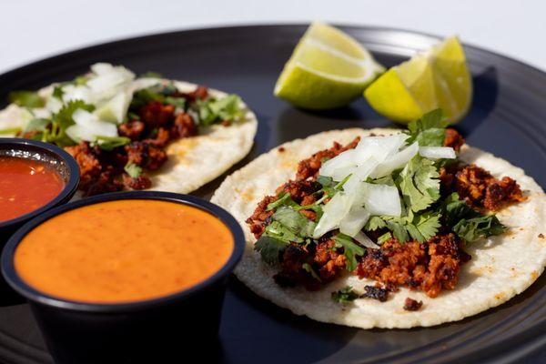 Tacos de chorizo