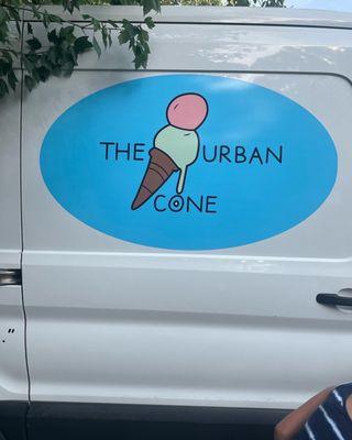 The Urban Cone ice cream truck will come to the location of your choice!