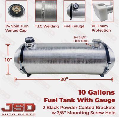 10×30 Gas tank