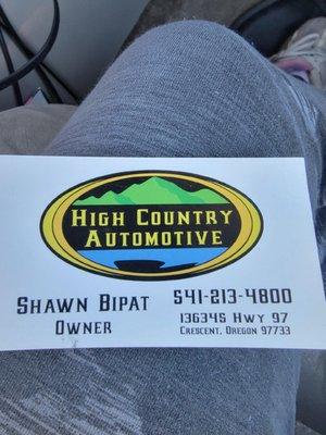 High Country Automotive