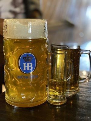 A stein at Stein - oh and cider and a shot!