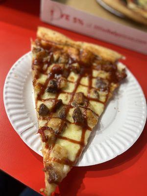 BBQ chicken Pizza Slice