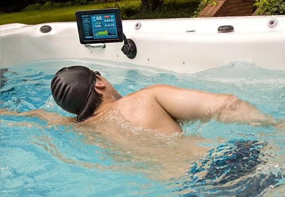 Michael Phelps Swim Spa with Swim Navigation App