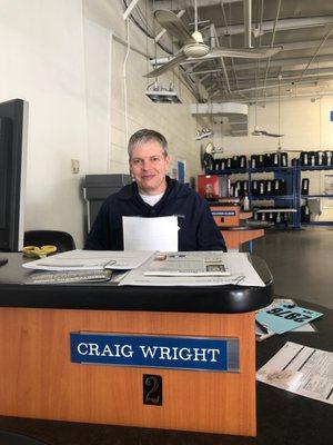 Service Advisor   Craig Wright