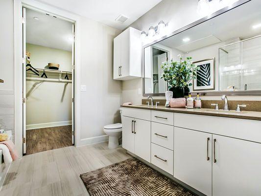 Apartment bathroom