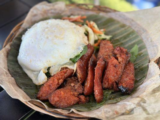 Pork Longsilog Plate