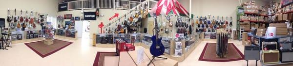 Took this panorama in the store (I asked the staff to duck!)