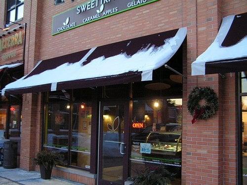 Sweettrio is located in the Grafton Village Center between Alterra Coffee and Vino 100.