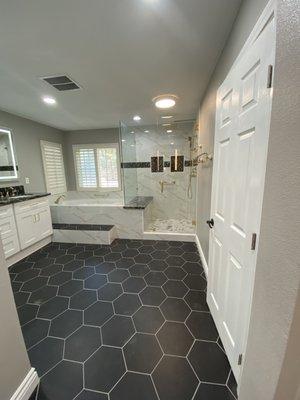 Full bathroom remodel