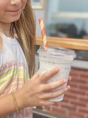 Homemade Cookies and Cream Milkshake