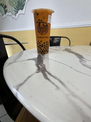 Classic Milk Tea with Boba