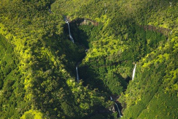 Waterfalls of Hanalei Valley