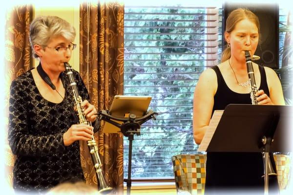 clarinet duet @ May 2015 recital